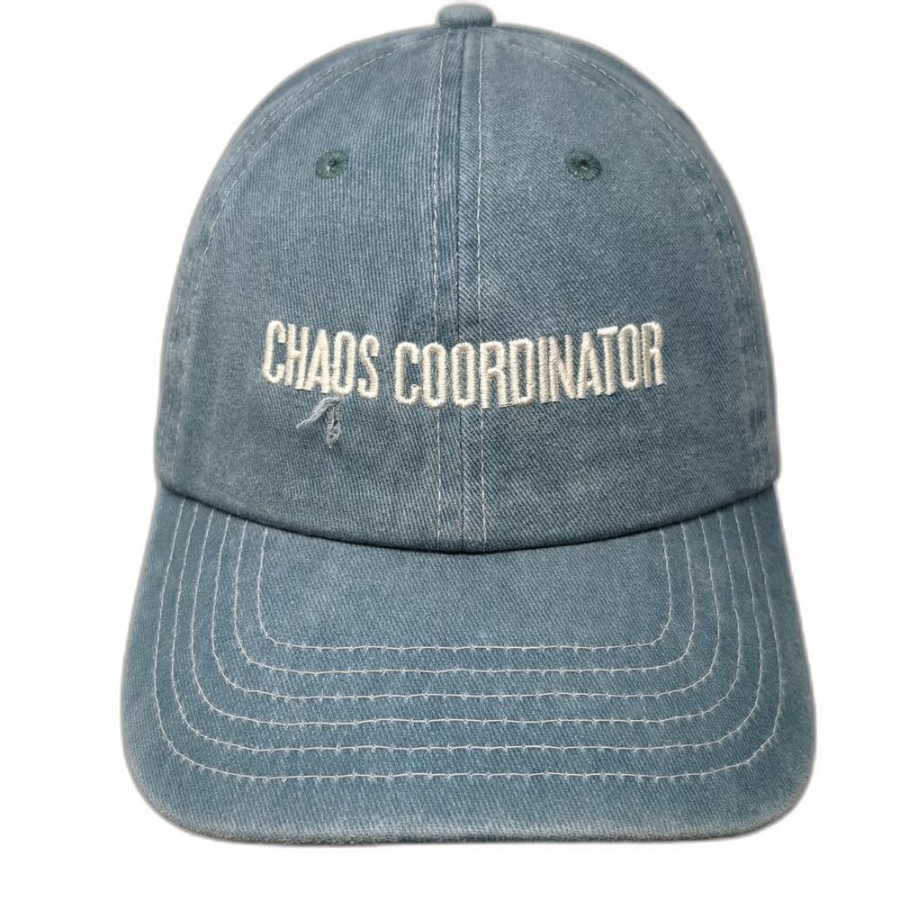 Primitives By Kathy Baseball Cap Blue One Size Chaos Coordinator Hat Adjustable